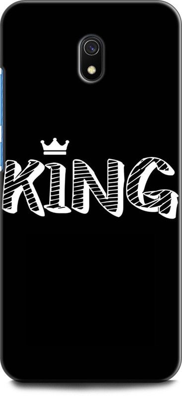 Wall Art Back Cover for Redmi 8A KING, CARD, SPLATTER, QUOTES, PAINT  (Multicolor, Dual Protection, Pack of: 1)