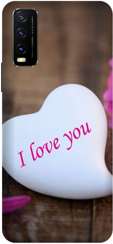 URCHIN Back Cover for Vivo Y20i Love, Sweet Couple, Cut Kids, Girl, boy, Together  (Multicolor, Shock Proof, Pack of: 1)