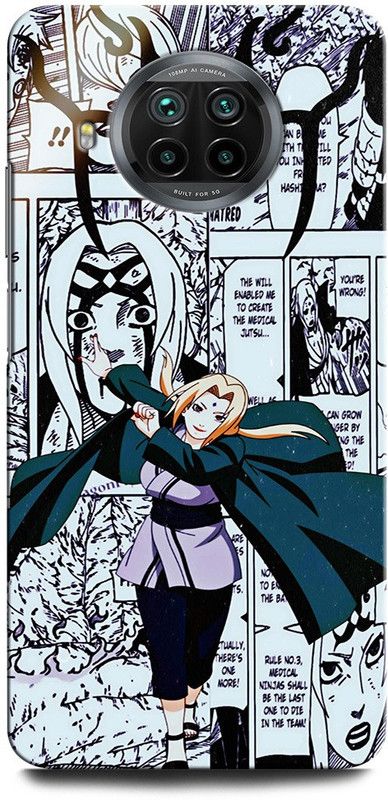INTELLIZE Back Cover for Mi 10i M10iX05/m2007j17iLADY TSUNADE, ANIME GIRL, GIRL  (Multicolor, Hard Case, Pack of: 1)