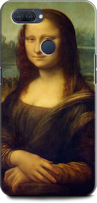 INDICRAFT Back Cover for Realme 2, RMX1805 MONA LISA, LEONARDO DA VINCI, PAINTING, PORTRAIT  (Multicolor, Shock Proof, Pack of: 1)