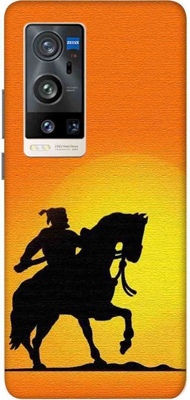 NDCOM Back Cover for VIVO X60 Pro+ Chatrapati Shivaji Maharaj Printed  (Multicolor, Hard Case, Pack of: 1)