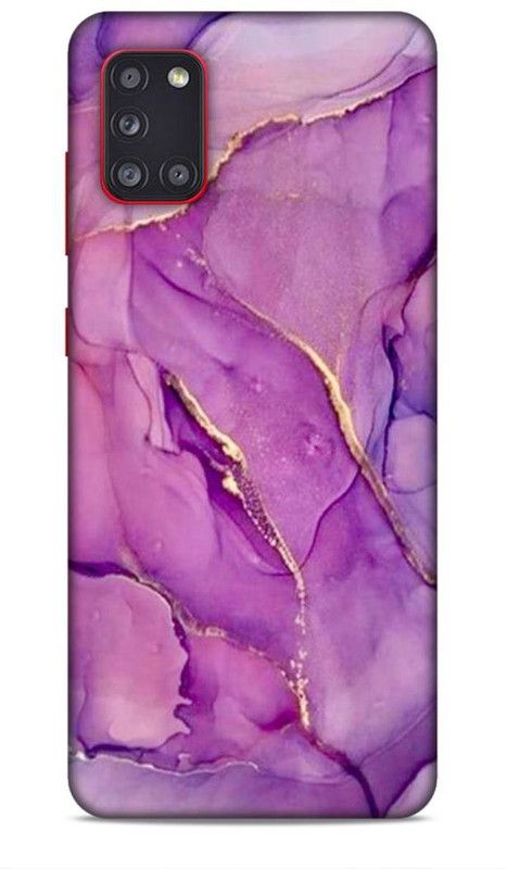 Samsidhi Back Cover for Samsung Galaxy A31  (Purple)