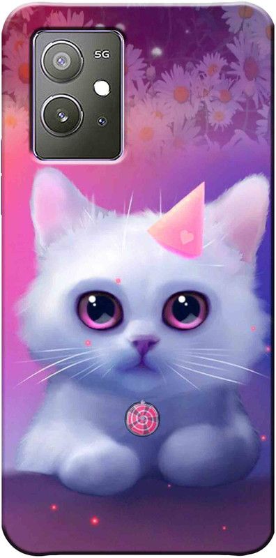 StroFit Back Cover for iQoo Z6 5G 2852  (Multicolor, Anti-radiation, Silicon, Pack of: 1)