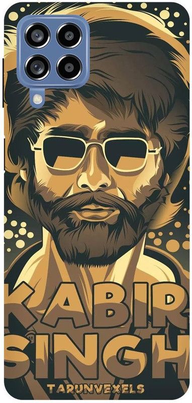 THE NARAYANA COLLECTIONS Back Cover for SAMSUNG GALAXY M53-SHAHID,KABIR,SINGH,ROYAL,ENFIELD  (Multicolor, Hard Case, Pack of: 1)