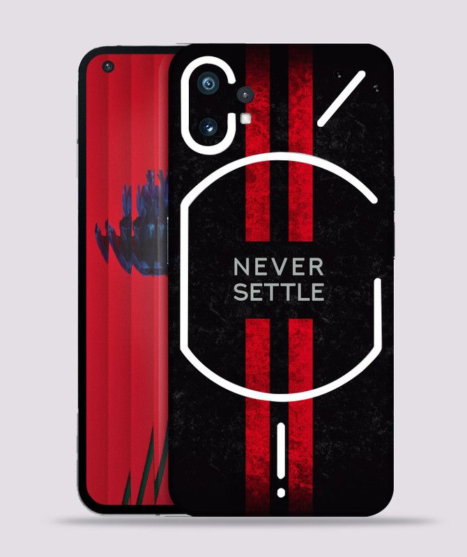 Skinex Nothing phone Mobile Skin  (Black Wrap With Full Cut)