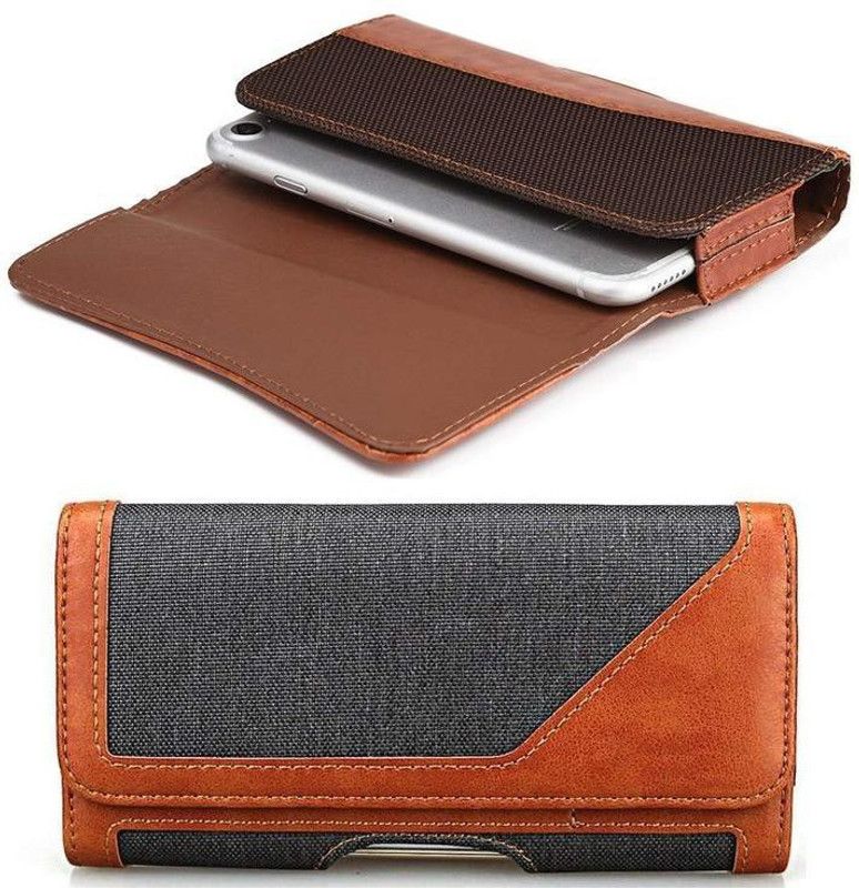 FITSMART Pouch for LG G2  (Brown, Holster, Pack of: 1)