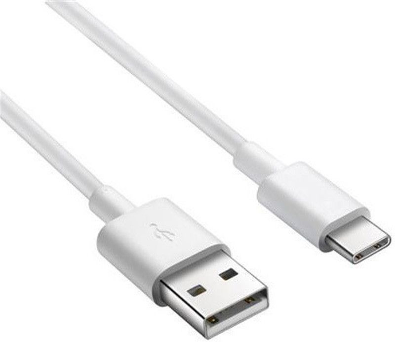 AMUNGUSS USB Type C Cable 1.5 m 3.1 Amp Fast Charging Cable USB Type C Cable ( Support Fast Charging & Data Sync )  (Compatible with Realme 5pro / 6/ 6pro/ 6i / 7/ 7pro/ 7i/ X7/ X7pro, White, One Cable)