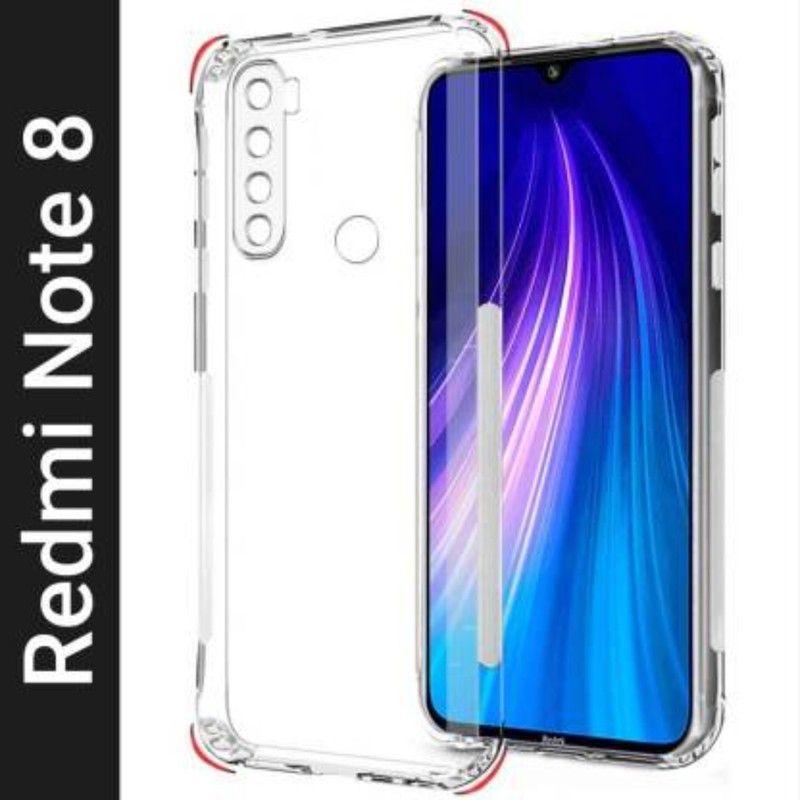 ShopGlobal Back Cover for Mi Redmi Note 8  (Transparent)
