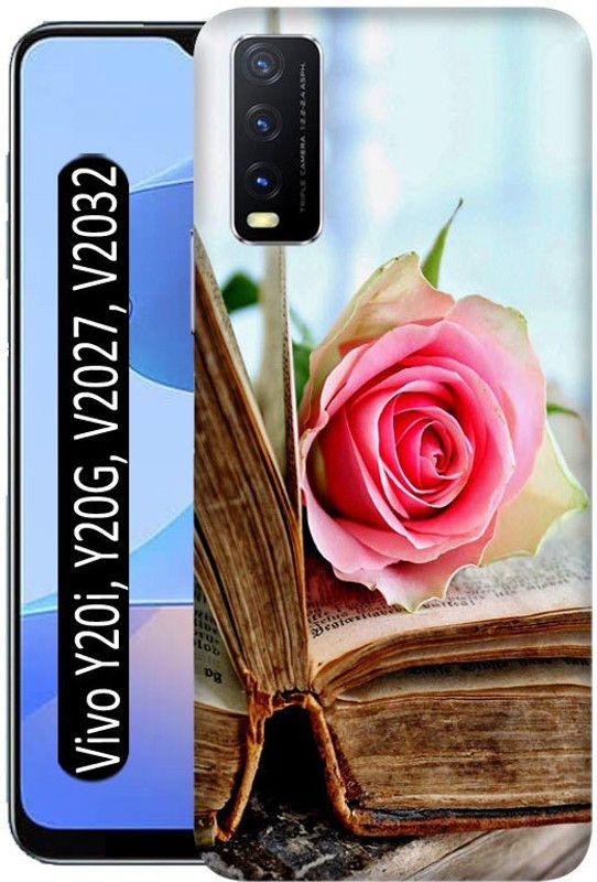 LEEMARA Back Cover for Vivo Y20i, Vivo Y20G,  (Multicolor, Pack of: 1)