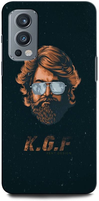 ORBIQE Back Cover for OnePlus Nord 2 5G YASH, KGF, ROCKING STAR, TAMIL HERO, TELUGU STAR  (Multicolor, Hard Case, Pack of: 1)