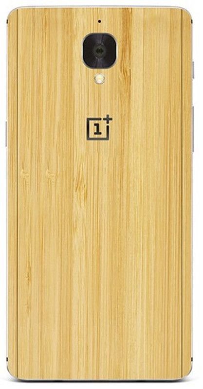 Orgic India One Plus 3/3T Mobile Skin  (Lite Wood)