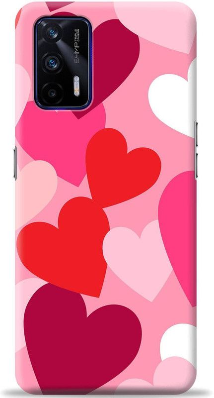 Loffar Back Cover for Realme X7 Max 5G  (Pink, Shock Proof, Pack of: 1)