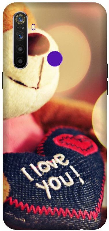 URCHIN Back Cover for Realme 5i I miss you, Love, Sweet Couple, Cut Kids, Girl, boy, Together  (Multicolor, Shock Proof, Pack of: 1)