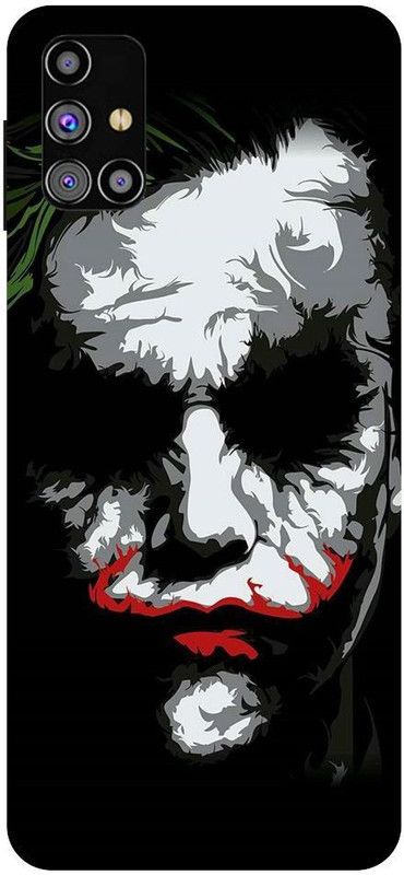URCHIN Back Cover for Samsung M31 Joker, Batman, Heath ledger joker, Batman Joker, Dark Knight, Why So Serious  (Multicolor, Shock Proof)
