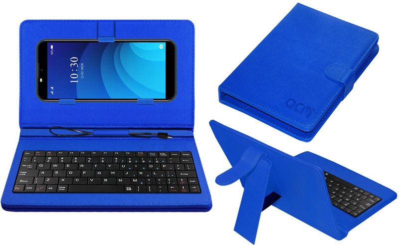 ACM Keyboard Case for Ikall Z1 Pro  (Blue, Cases with Holder, Pack of: 1)