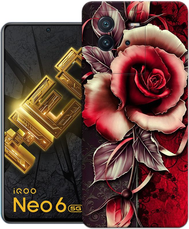 Tenty Back Cover for IQOO NEO 6 5G  (Multicolor, Flexible, Silicon, Pack of: 1)