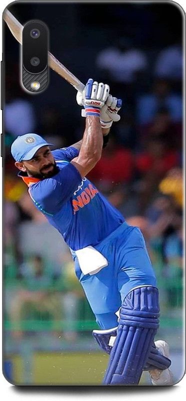 Afterglow Back Cover for SAMSUNG Galaxy M02 VIRAT KOHLI, CRICKET, INDIA, VIRAT, CAPTAIN, PLAYER, SPORTS  (Multicolor, Shock Proof, Pack of: 1)