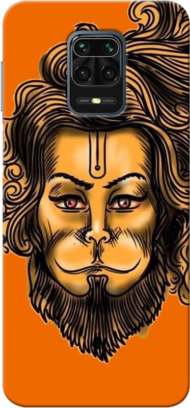 ADITI Designs Back Cover for Redmi Note 9 Pro  (Black, Beige, Dual Protection, Pack of: 1)