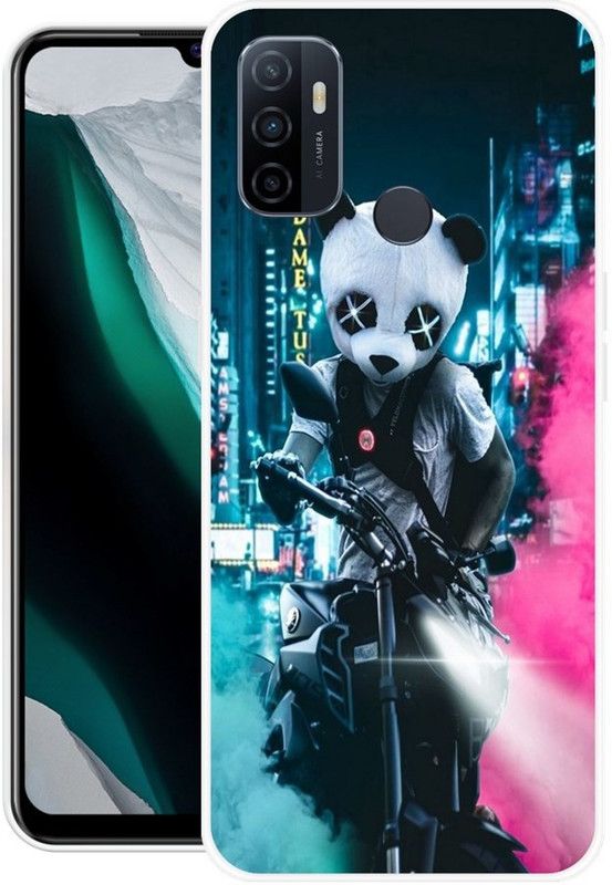 SHIVKUDI Back Cover for Oppo A33, Oppo A53  (Multicolor, Grip Case, Silicon, Pack of: 1)