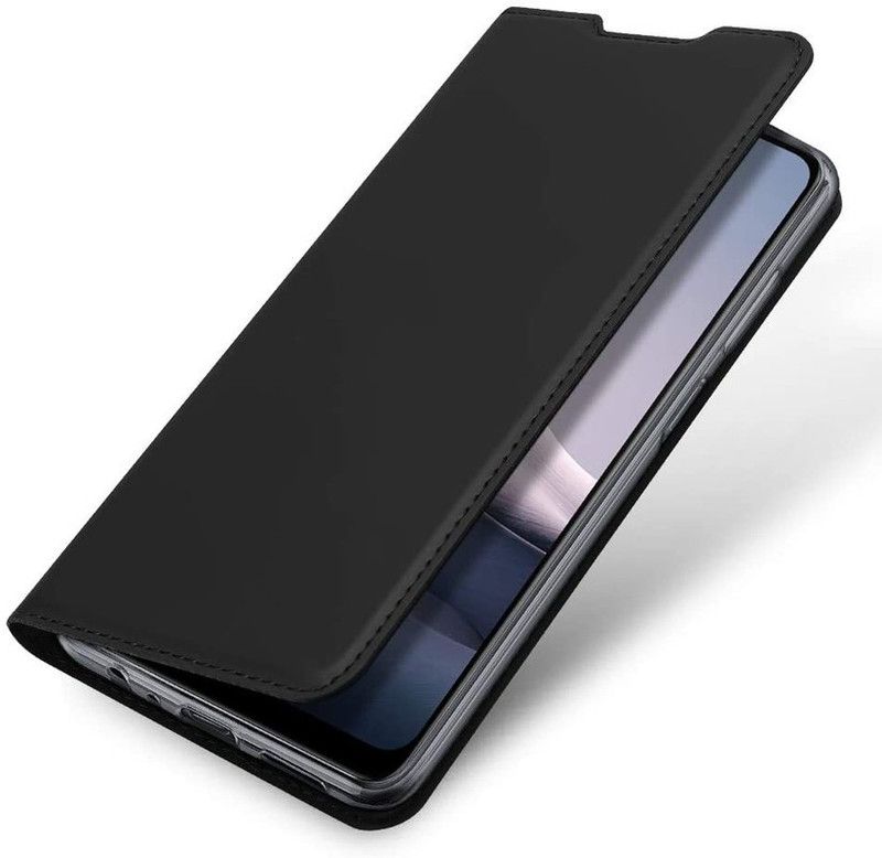 Elica Wallet Case Cover for Vivo Y20  (Black, Shock Proof, Pack of: 1)