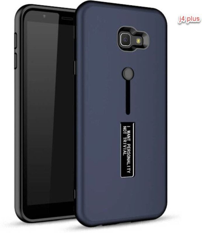 Lilliput Back Cover for Samsung Galaxy J4 Plus  (Blue, Pack of: 1)