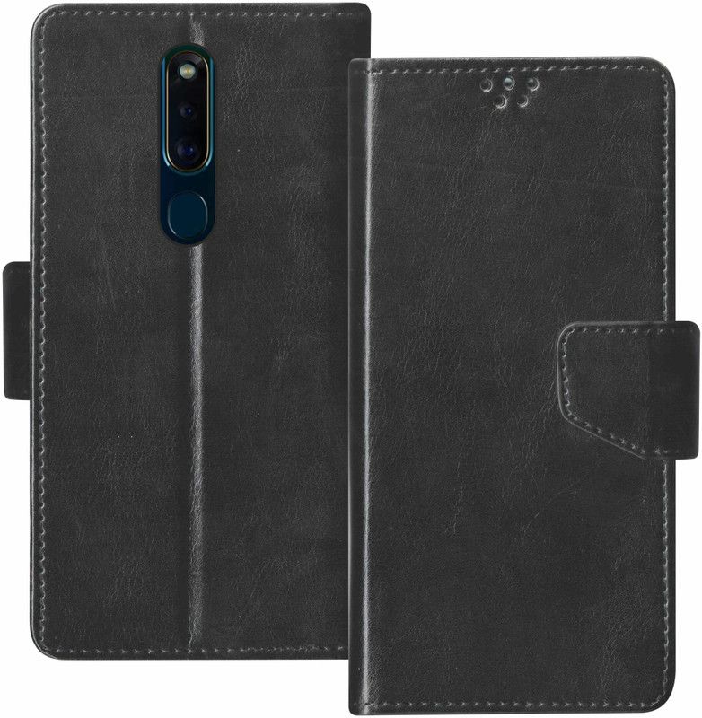 SBMS Flip Cover for Oppo F11 Pro  (Black, Shock Proof, Pack of: 1)