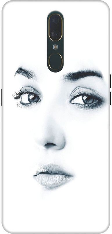 Flipkart SmartBuy Back Cover for  Oppo F11  (White, Black, Hard Case, Pack of: 1)