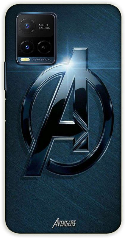iprinto Back Cover for Vivo Y21,V2111, Vivo Y33s,V2109 Avenger Back Cover  (Blue, Hard Case)