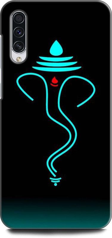 Afterglow Back Cover for SAMSUNG Galaxy A50s GANESH, GOD, BAAPA, GANESH JI, GANPAHI  (Multicolor, Shock Proof, Pack of: 1)