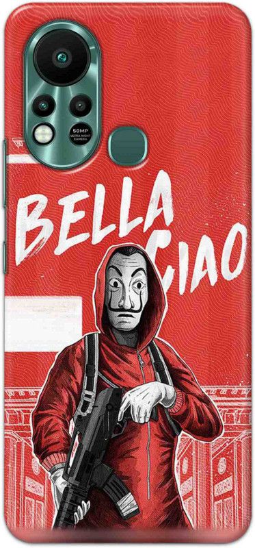 NDCOM Back Cover for Infinix Hot 11s Bella Chao Printed  (Multicolor, Hard Case, Pack of: 1)