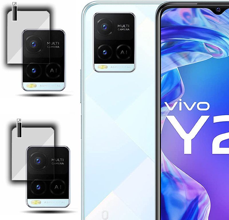 hirdesh Back Camera Lens Glass Protector for LENS VIVO Y21  (Pack of: 2)