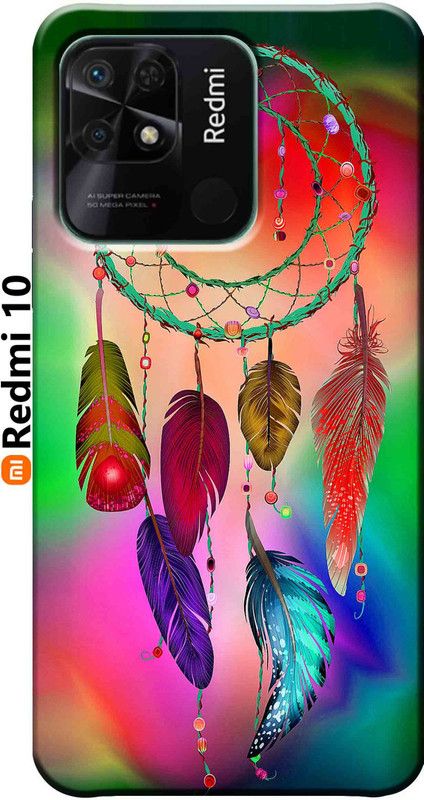 Burdak Back Cover for Redmi 10 2813  (Multicolor, Dual Protection, Silicon, Pack of: 1)