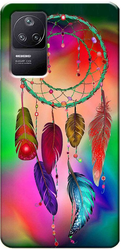 StroFit Back Cover for Poco F4 5G 2815  (Multicolor, Dot View, Silicon, Pack of: 1)