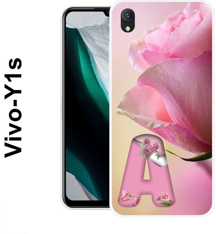SUPER CASE Back Cover for Vivo Y1s  (Pink, Silicon)