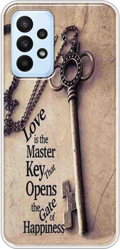 Case Club Back Cover for SAMSUNG Galaxy A23  (Brown, Grip Case, Silicon, Pack of: 1)