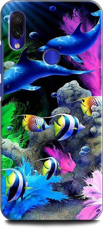 Wall Art Back Cover for Redmi Y3 FISH, COLORFULL NATURE, BEAUTIFLL NATURE  (Multicolor, Dual Protection, Pack of: 1)