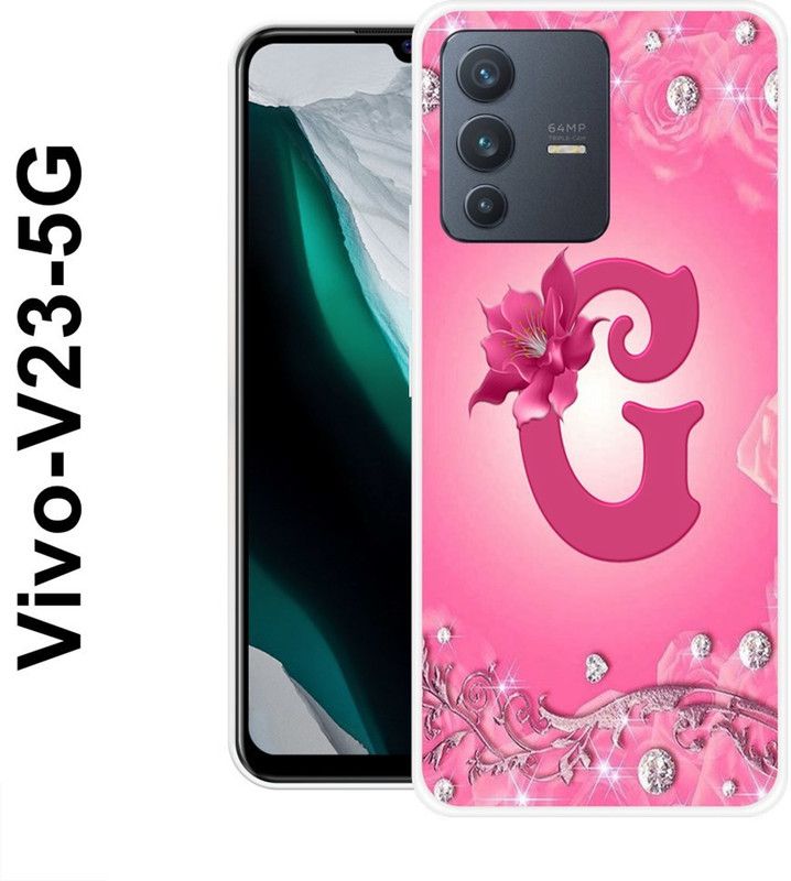 JATLAND Back Cover for Vivo V23 Pro 5G  (Pink, Silicon)