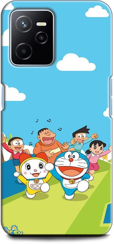 KEYCENT Back Cover for Realme Narzo 50A Prime, RMX3516 NOBITA, DORAEMON, ANIMATION, CARTOON, ANIME  (Multicolor, Shock Proof, Pack of: 1)