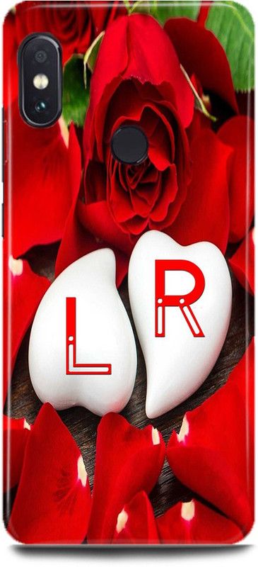 MP ARIES MOBILE COVER Back Cover for Mi A2/MZB6439IN,L Loves R Name,L Name, R Letter, Alphabet,L Love R NAME  (Multicolor, Hard Case, Pack of: 1)