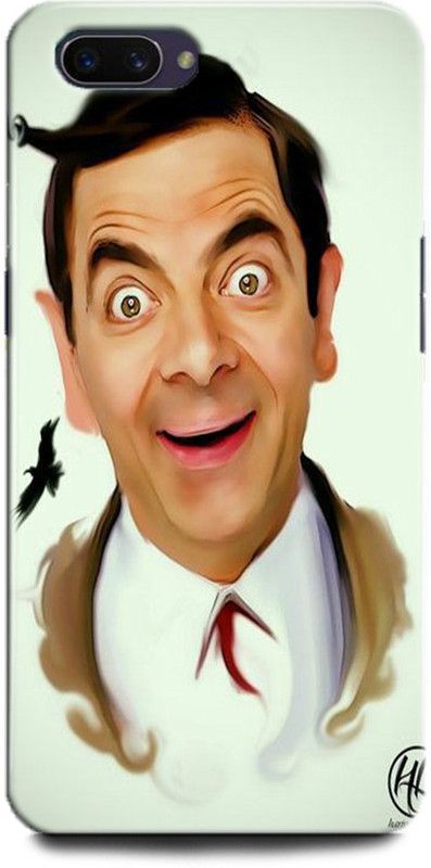 WallCraft Back Cover for Realme C1, RMX1811 MR. BEAN, FUNNY FACE  (Multicolor, Dual Protection, Pack of: 1)