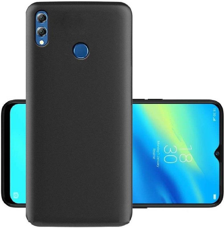 LIKEDESIGN Back Cover for Realme 3, Realme 3i  (Black, Shock Proof, Pack of: 1)