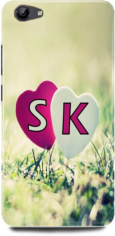 play fast Back Cover for Vivo V5/1601 S Loves K Name,S Name, K Letter, Alphabet,S Love K NAME  (Multicolor, Hard Case)