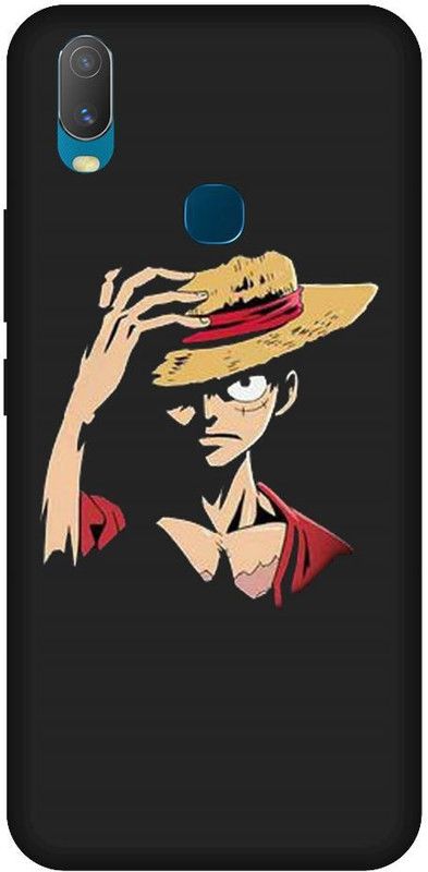 URCHIN Back Cover for Vivo Y12 Luffy, Monkey D Luffy, One Piece, Pirate, Anime, Funny, Cartoon  (Multicolor, Shock Proof, Pack of: 1)
