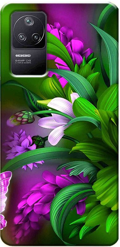StroFit Back Cover for Poco F4 5G 2596  (Multicolor, Grip Case, Silicon, Pack of: 1)