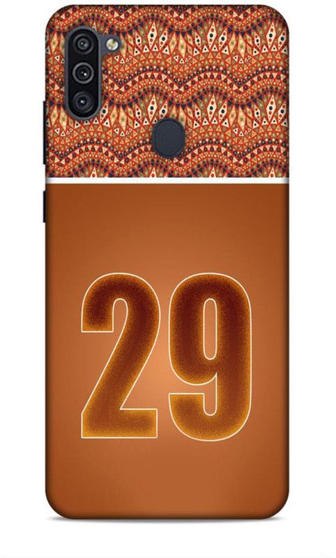 Keviv Back Cover for Samsung Galaxy M11  (Brown, Hard Case)