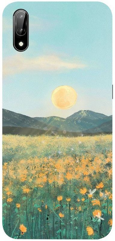 Skyhawk Back Cover for LG W11 Sunshine Pinting  (Multicolor, Waterproof, Silicon, Pack of: 1)