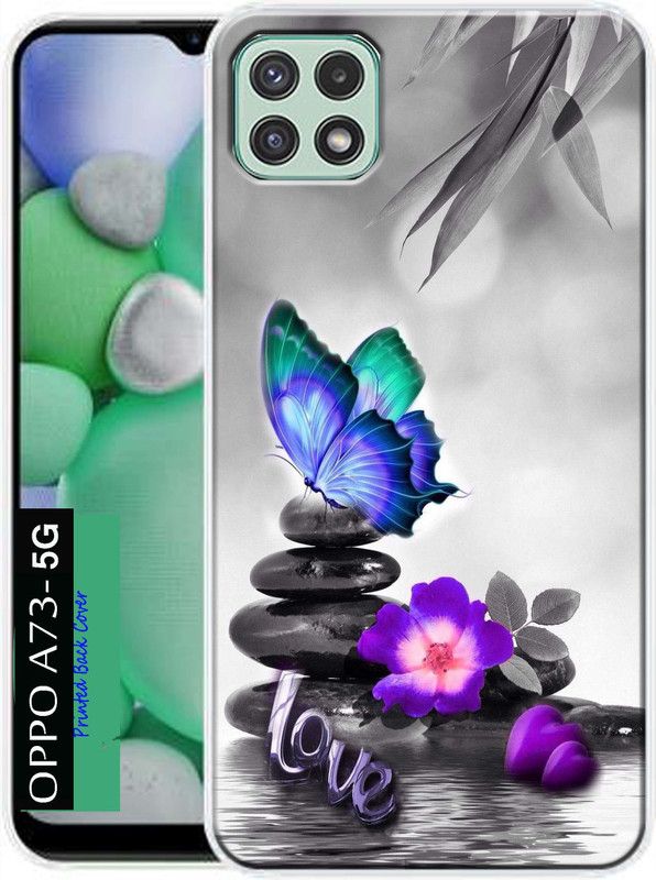 SkyAmound Back Cover for Oppo A73-5G  (Multicolor, Dual Protection, Silicon)