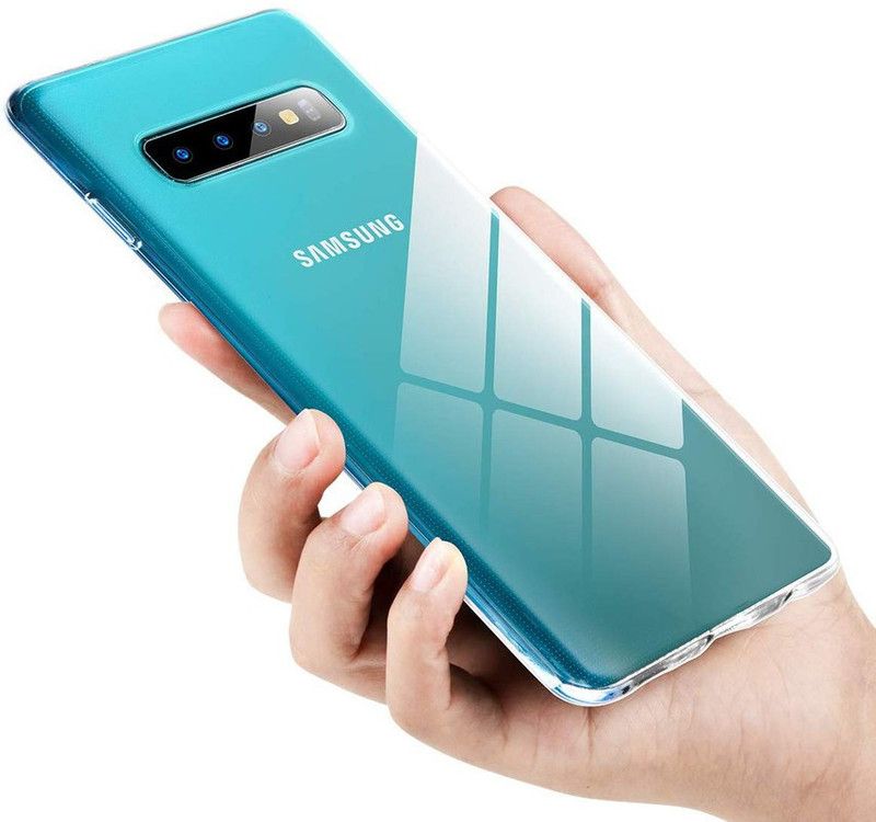 Elica Back Cover for Samsung Galaxy S10+  (Transparent, Shock Proof, Pack of: 1)