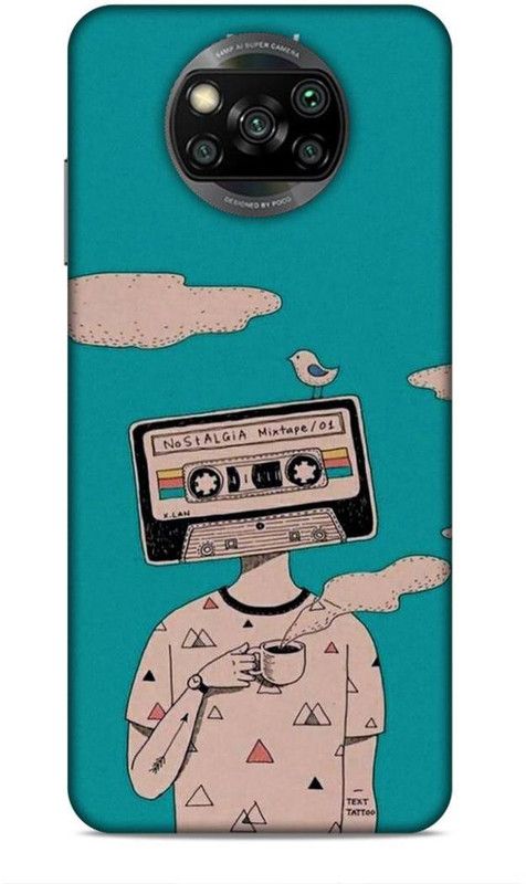 CRAFTARA Back Cover for Xiaomi Poco X3,  (Multicolor, Hard Case)