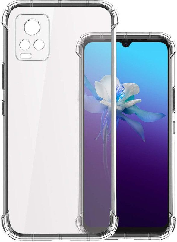 Celzo Back Cover for Vivo V20  (Transparent)